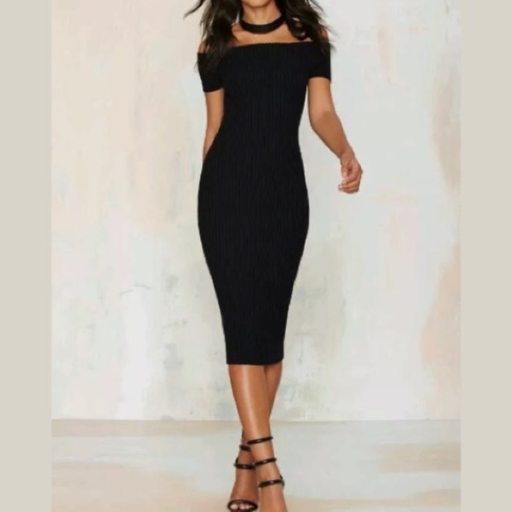 Ribbed Bodycon Dress